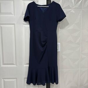 Navy blue dress
